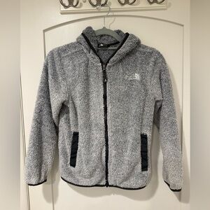 The North Face Gray Fleece Jacket Youth M